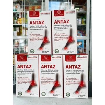 ANTAZ - Hỗ trợ người bị GOUT giảm acid uric từ thảo dược. Hoa Kỳ