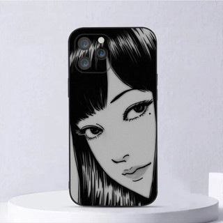 Ốp Điện Thoại TK-1 Tomie Junji Ito Cho iPhone 17,15,14,13,12,11, Pro, Max, Plus, Mini, X, XS, XR, 87,6, S, Plus, SE Vỏ Đen Mềm kz0