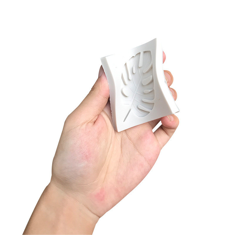 Lá Nhiệt Đới Monstera Lá Dương xỉ Flamingo Khuôn Silicon Nướng Bánh Sô Cô La Trang Trí Khuôn Làm Bánh DIY