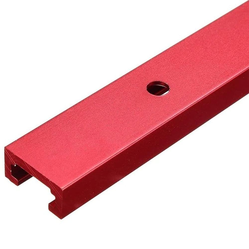 FANIELLAPOWELL 1 Cái Đường ray khe chữ T, Hợp kim nhôm 300-600mm T-Track, Đường ray dẫn hướng trượt bền T Thanh trượt Khe cắm cố định Trượt 19 Loại 19x9.5mm Ghế băng chế biến gỗ T Khe cắm