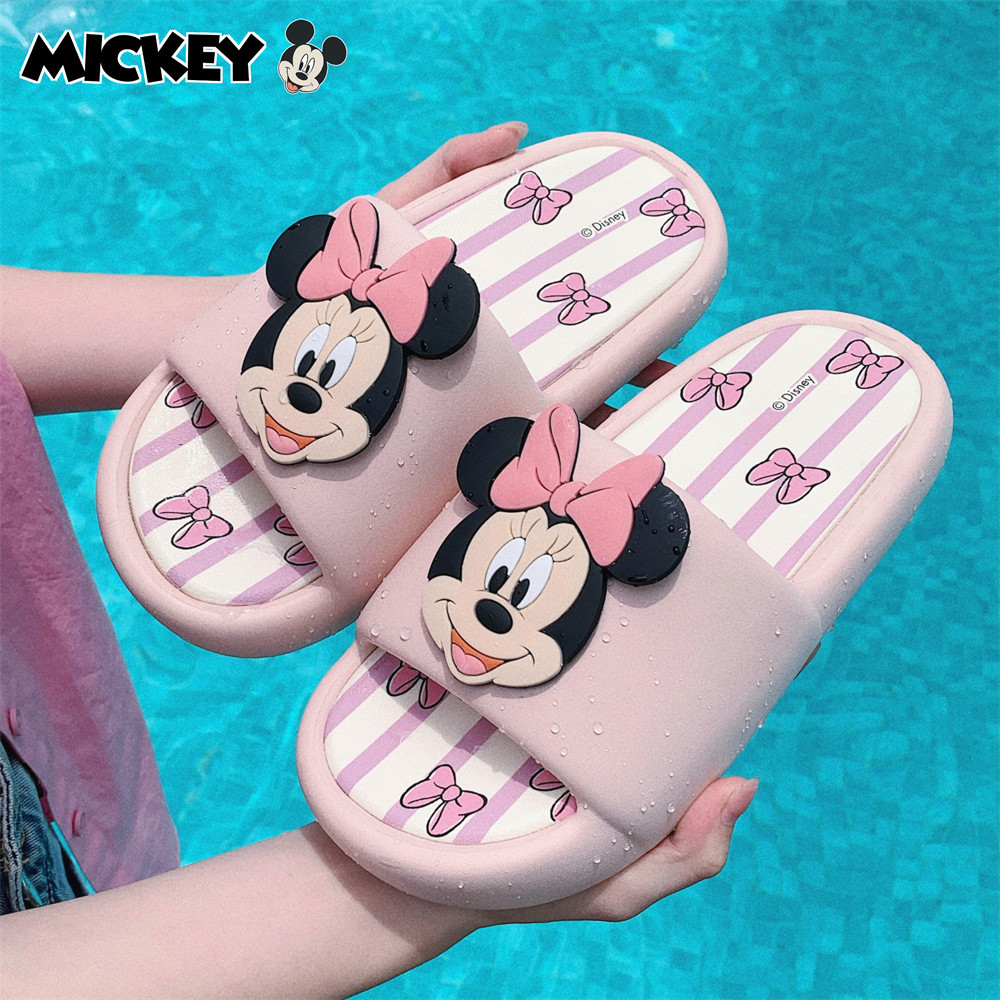 Hoạt Hình Hoạt Hình Mickey Dép Dép Dép Đi Trong Nhà Dép Cặp Đôi Đế Dày Dép Trong Nhà Dép Gia Đình Dép Đế Dày Có Thể Mặc Ngoài Trời EV