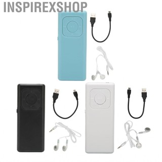 Inspirexshop Máy nghe nhạc ABS Hỗ trợ Thẻ nhớ 64G MP3 Ổn định lâu dài cho sinh viên đi làm