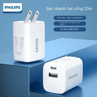 Bộ sạc nhanh Philips 20Wpd QC18W