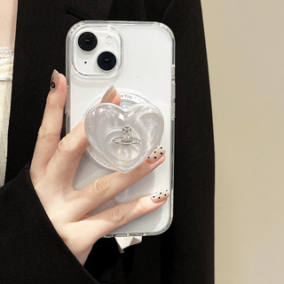Màu 3d Tình Yêu Tròn Từ Tính Giá Đỡ Điện Thoại Cho IPhone 16 15 14 13 12 Pro Max 14 Plus Có Thể Gập Lại Pop Ring Grip Co Giãn Để Bàn Chân Đế p4