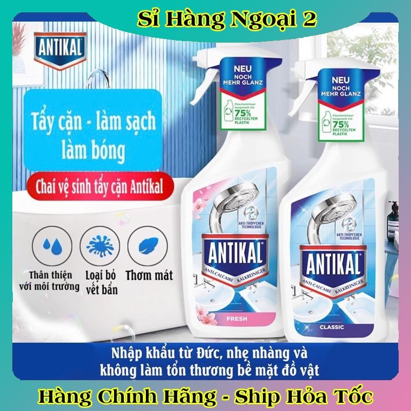 Chai xịt ANTIKAL ,DENKMIT,BEFT POWER, LAFUM Đức vệ sinh và chống ăn mòn Inox, tẩy cặn vòi rửa, vòi hoa sen