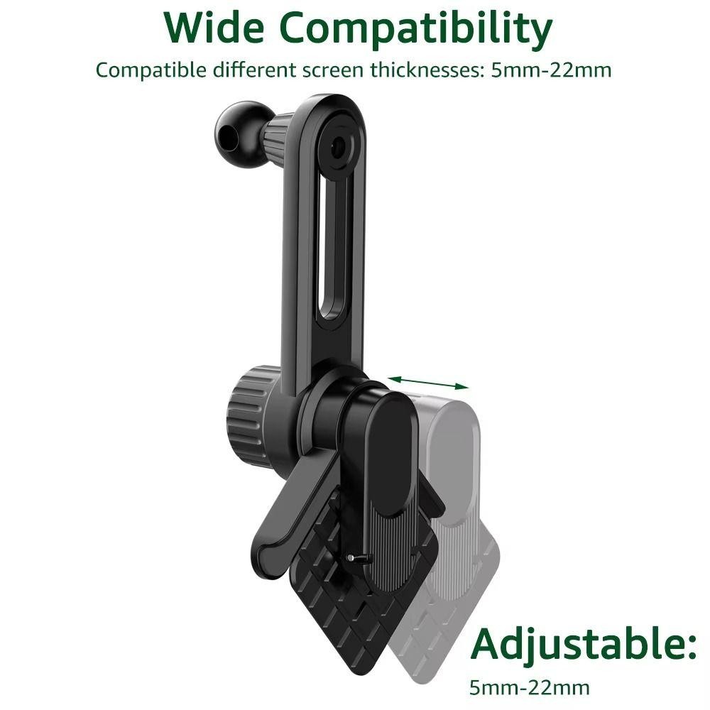Đế giữ SIMPLEAID cho điện thoại, giá đỡ màn hình ô tô có thể điều chỉnh, đầu bi 17mm, phụ kiện cho Tesla Model 3 / Y / S / X