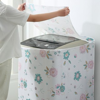 Bọc Máy Giặt Cửa Ngang Cửa Trên Loại Dày Chống Bụi Chống Nước, Áo Trùm Máy Giặt 7 8 9 10kg Che Phủ Kín Thân Máy SUNND