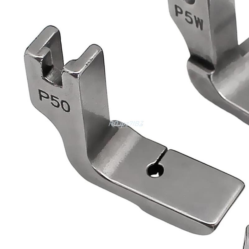 3 Chiếc Tập Hợp Xếp Ly / Shirring Presser Chân P5 P50 P5W Cho Máy May Công Nghiệp JUKI Brother, Dễ Sử Dụng Bền Đẹp