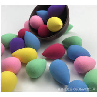 Mini Beauty Trứng mini Trang Điểm Nhỏ Trứng Xốp Puff Bầu Nước Thả Bevel Cut Trang Điểm Trứng Trang Điểm Dụng Cụ Trang Điểm