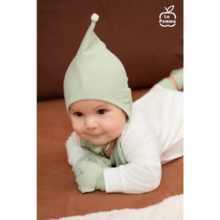 La pomme AW2024 Mũ sơ sinh La Pomme màu pastel