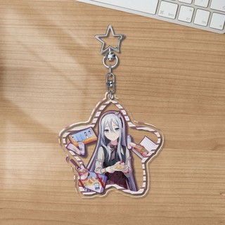 Kamishiro Rui Akiyama Mizuki Anime Móc Khóa Asahina Mafuyu Nam Móc Chìa Khóa Cho Nữ Thời Trang Hình Acrylic Móc Khóa Mặt Dây Chuyền Quà Tặng