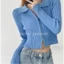 Áo khoác cardigan thu đông cách điệu phối khóa kéo hai chiều sexy chất liệu dệt kim dày dặn MT33 SP227