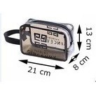 Túi đựng mỹ phẩm trong suốt mini chống nước tiện mang du lịch giúp sắp xếp đồ trang điểm gọn gàng