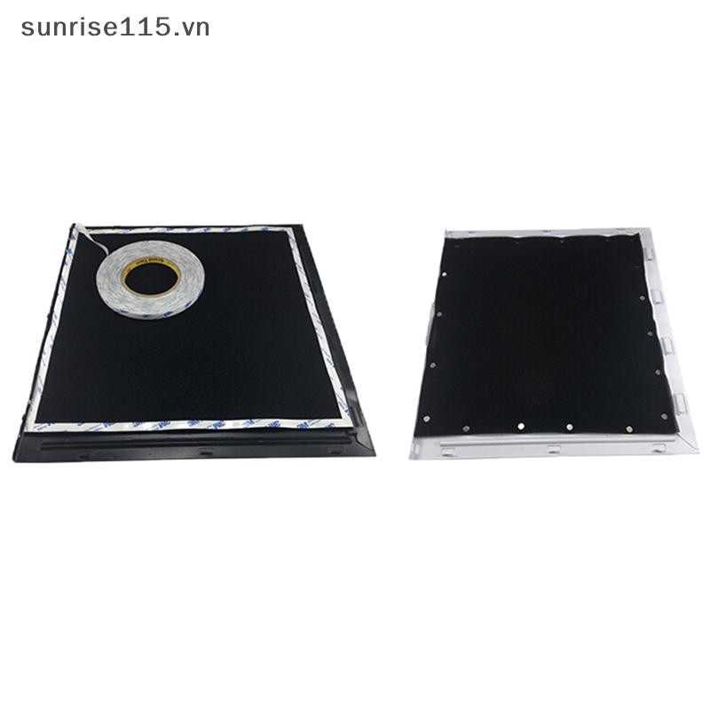 Srvn Diy 500 * 400 * 3mm / 5mm máy tính lưới xốp PC vỏ quạt làm mát bụi 60PPI.