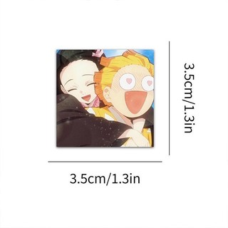 59 Chiếc Anime Demon Slayer Miếng Dán Hoạt Hình Zenitsu Agatsuma Graffiti Kid Quà Tặng Chống Thấm Nước Miếng Dán