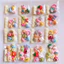 Sticker 3D nổi trang trí sổ sách, bình nước, điện thoại chống thấm nước
