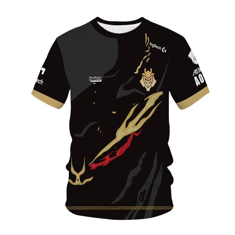 G2 Esports Áo Game LOL CSGO Top Team Pro Gamer Street Tee | Shopee Việt Nam