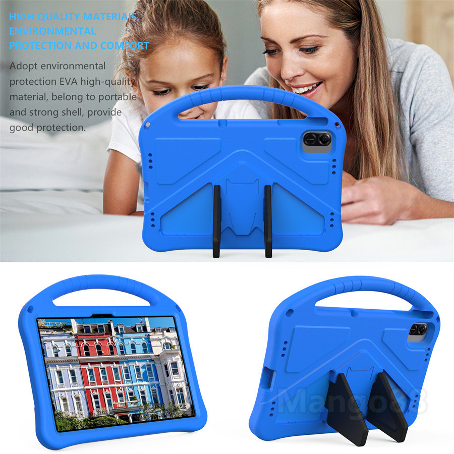Ốp điện thoại Cho Honor Pad X8b 11 Inch 2026 NDL2-W09 LTE 11 2025 11 "2024 X8A Máy Tính Bảng Trẻ Em An Toàn Trẻ Em Eva Chống Sốc Nhẹ Chống Rơi Vỏ Bảo Vệ Mặt Sau
