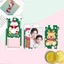 SA Hộp Đựng Thẻ Giáng Sinh Người Tuyết Dây Huy Hiệu Thẻ Có Móc Khóa Cho Học Sinh
