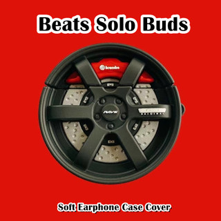 [imamura] Dành Cho Beats Solo Buds Vỏ Tai Nghe Silicon Mềm Vỏ Hoạt Hình Siêu Mát