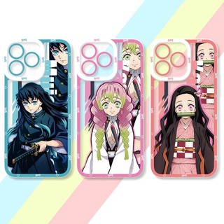 Ốp Lưng Cho Samsung Galaxy A55 A54 A35 A34 A14 M54 5G A25 A15 A05 S24 Ultra S24 Plus Vỏ Điện Thoại Di Động Anime Demon Slayer Tokitou Muichirou Zenitsu Tanjirou Inosuke Trong Suốt Mềm Mại