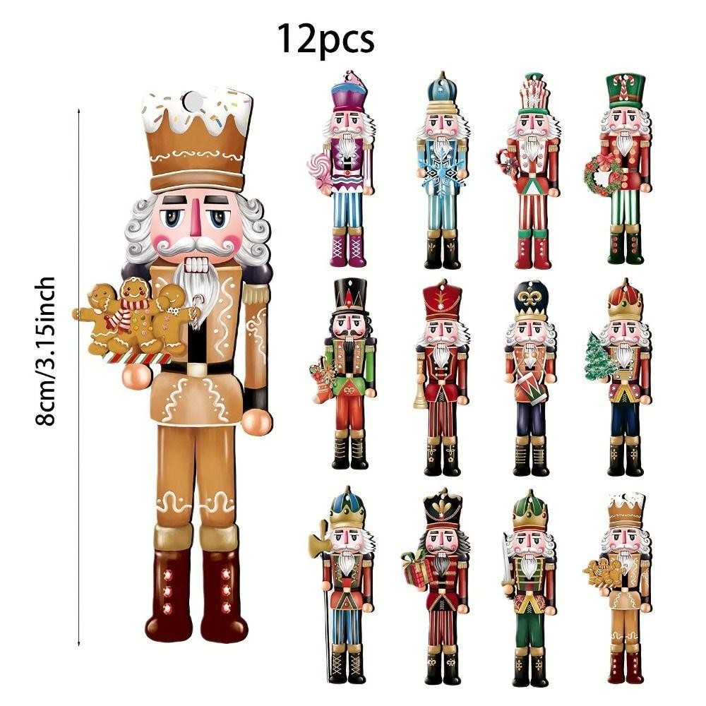 Đồ trang trí treo gỗ Giáng sinh YOFFOR,