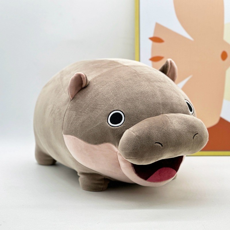 [Còn hàng] Moo Deng Đồ chơi sang trọng Vui nhộn nảy lợn Hippo Búp bê sang trọng Thái Lan Pygmy Hippo Đồ chơi nhồi bông Trang trí phòng ngủ Đồ chơi làm dịu em bé Quà tặng sinh nhật Quà tặng Giáng sinh COD