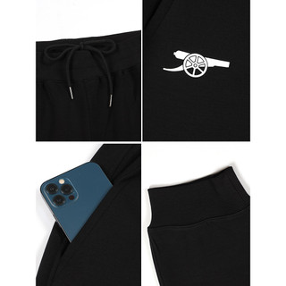 Quần legging màu đen in hình đại bác mùa xuân thu giản dị của Arsenal