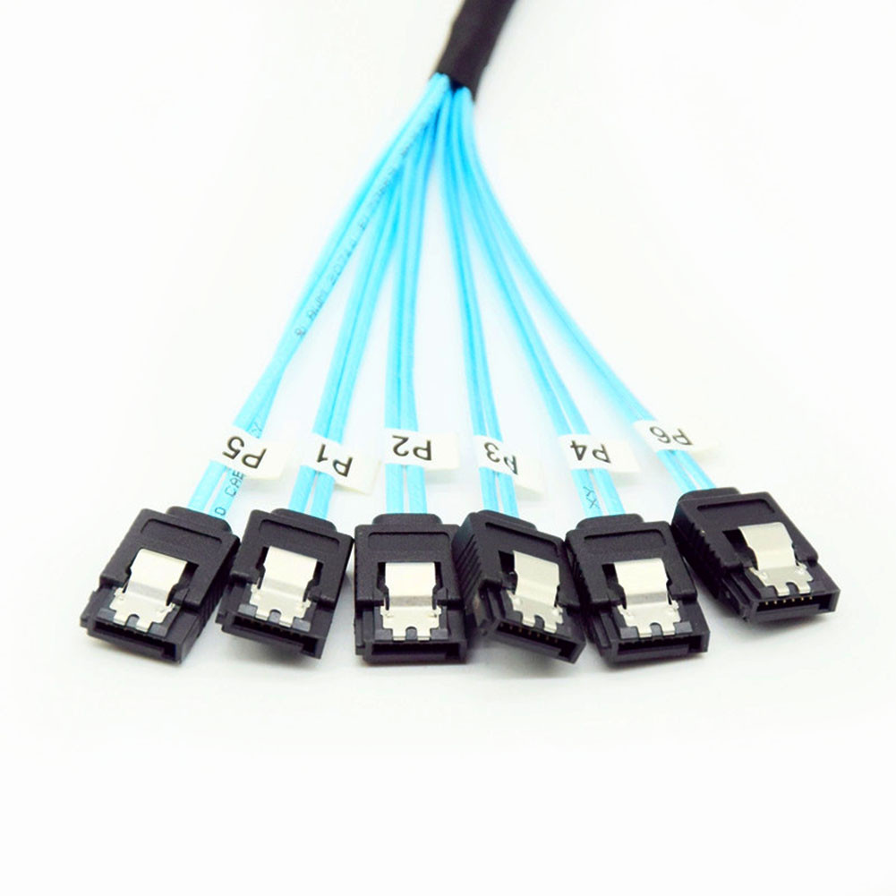 Cáp SATA III SAS SATA 7 Pin Nữ sang SATA 7 Pin Cáp dữ liệu nữ cho máy ...