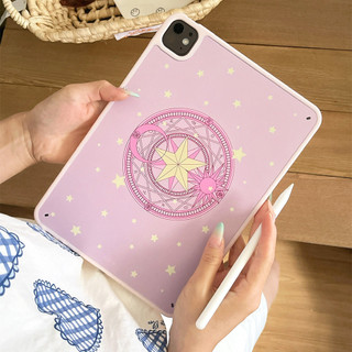 Vỏ cứng Acrylic Magic Star Cover cho Mini6 Mini7 A17Pro IPad 5 6 7 8 9 10 11 A16 Air 2 3 4 5 6 Air 11 M2 Pro10.5 10.2 "Pro11 2018 2020 2021 2022 M4 Pro13 2024 2025
