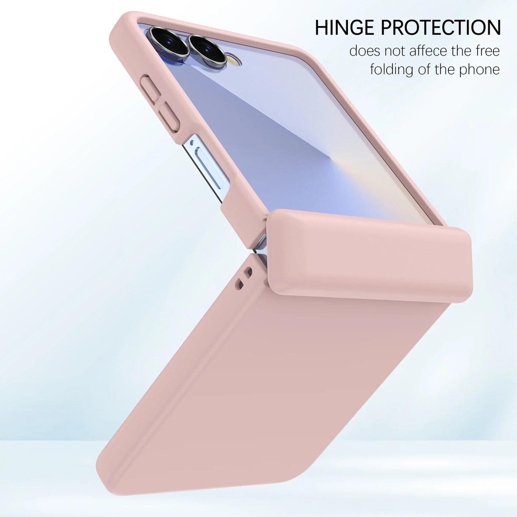 TPU có màng cường lực Bản lề Vỏ bảo vệ Vỏ điện thoại cho Samsung Galaxy Z Flip 7 6 5 4 3 Flip7 Flip6 Flip5 Flip5 Flip4 5G