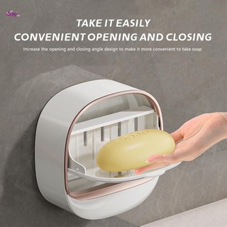 Hộp đựng xà phòng treo tường Dễ dàng lắp đặt Hộp đựng xà phòng không khoan Thích hợp cho bồn rửa nhà bếp