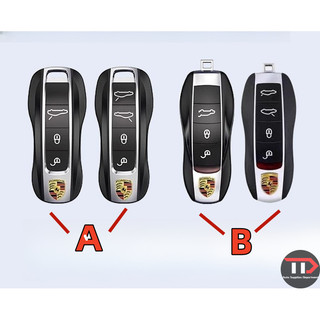 Vỏ chìa khóa xe hợp kim kẽm Porsche Thích hợp cho Cayenne / macan / Maca / Paramela / 718
