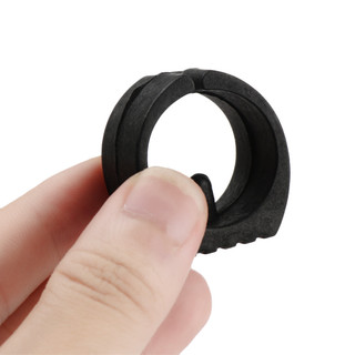 10 Cái / bộ Hình Chữ U Màu Đen Ghế Chân Miếng Lót Chống Trơn Trượt Nghiêng Giảm Chấn Phân Bảo Vệ Sàn Ống Nhựa Bền Mũ Hữu Ích