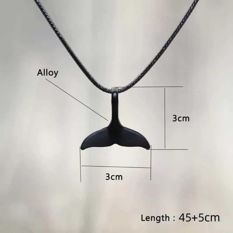 MỘT Nàng Tiên Cá Thanh Lịch Đuôi Cá Heo Mặt Dây Chuyền Vòng Cổ Xương Đòn Dây Chuyền Trang Sức Hoàn Hảo Để Mặc Hàng Ngày Phong Cách Punk Phụ Kiện