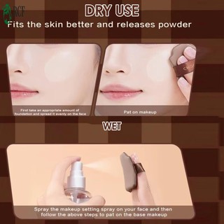 Chocolate Velvet Flocking Powder Puff Set Soft Flocked Powder Puff Kit Bộ dụng cụ Puff Mỹ phẩm có khóa đa kích thước
