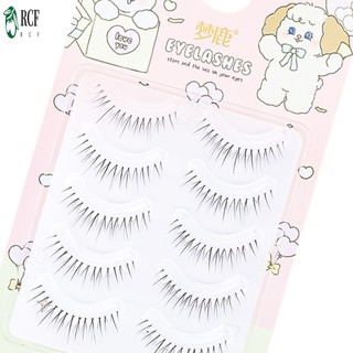 Clear Band Cosplay Manga Mi Búp Bê Mắt Tự Nhiên Châu Á Lông Mi Giả Cho Công Sở Sinh Nhật Tiệc Du Lịch