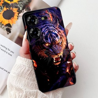 Vỏ Mát Cho Tecno Pova 5 LH7n / Pova 5 Pro LH8n Ốp Lưng Rồng Hổ Hoạt Hình Mềm Vỏ Điện Thoại Cho Tecno Pova5 5Pro