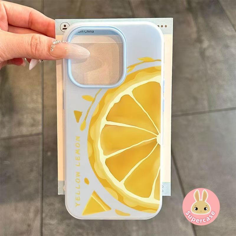 Ốp Điện Thoại Chanh Vàng Cho Xiaomi 15 Pro Ultra 14 Pro 13 12 12X 12S Poco X4 GT M4 Pro Civi 4 Pro 3 5G Ốp Lưng Màu Kẹo Chống Sốc Cứng 2 Trong 1