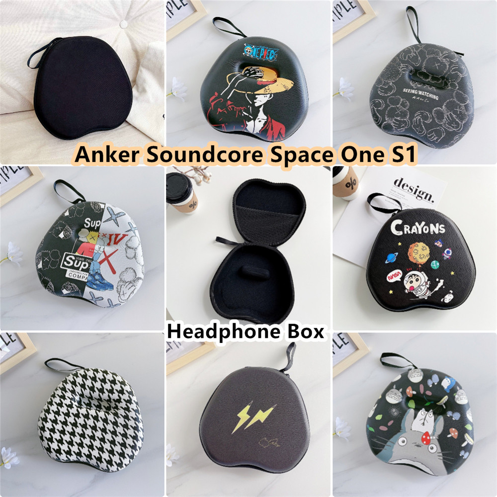 HÀNG CÓ SẴN!Dành Cho Anker Soundcore Space One S1 Vỏ Tai Nghe Hoạt Hình Hợp Thời Trang Tai Nghe Earpads Túi Bảo Quản Vỏ Hộp | BigBuy360 - bigbuy360.vn
