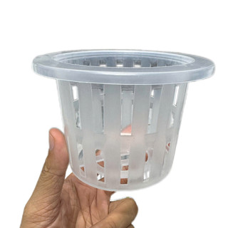 Rổ Nhựa Trồng Cây Thủy Sinh, Thủy Canh Cho Chậu Tròn (13x9cm)
