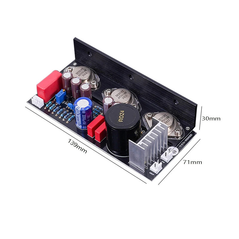 Bảng khuếch đại loại A HD1969 Ống kín màu vàng Phiên bản bộ sưu tập cao cấp Bộ khuếch đại HOOD1969