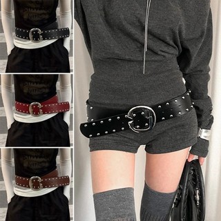 Thắt Lưng rộng punk hạng nặng cho nữ - Phù hợp với quần jeans và áo khoác