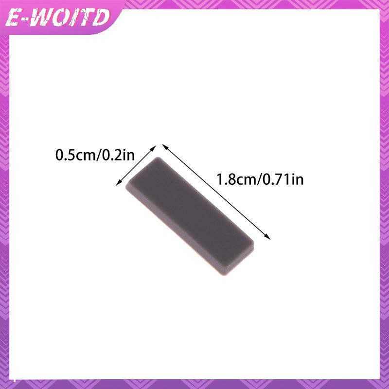 E-WOITD 2 Chiếc Laptop Cao Su Chống Va Chạm Miếng Lót Chân Bảo Vệ Cho Latitude 7400 7300 Một Miếng Lót Chân Đáy Tấm Cao Su HNVN