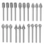 【COD】Mũi Mài Kim Cương 3mm – Grit 150, 20 Chiếc Dùng Cho Máy Khoan Mài Mini Cầm Tay