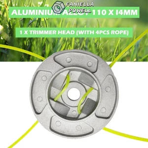 FANIELLAPOWELL 1 Đầu Tông Đơ Cỏ, Với 4 Cáp Đầu Cắt Bàn Chải Đa Năng, Hợp Kim Nhôm Cho Máy Cắt Cỏ Đầu Dây Cắt Cỏ Nylon