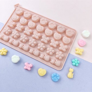 Khuôn Silicon Thỏ, Rùa, Cá, Mèo, Hoa, Nơ, Chân, Gấu Nhiều Hình Dễ Thương Làm Rau Câu, Pudding, Panna Cotta , Kẹo dẻo