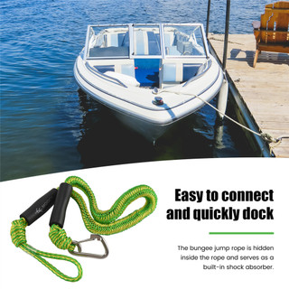 2 Gói Dây Neo Thuyền Bungee Có Móc, Phụ Kiện Cho Thuyền, Phao, Phản Lực, Trượt Tuyết, WaveRunner, Kayak