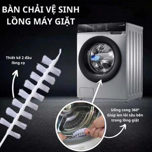 Bàn Chải Vệ Sinh Khe Máy Giặt Cọ Vệ Sinh Máy Giặt Điều Hòa Loại Bỏ Cặn Bám Và Vết Bẩn Làm Sạch Lồng Máy Giặt DT065