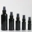 EBINLANDS 1 Cái Bình Tưới Nước Nhỏ, 20 / 30 / 50 / 60 / 100ml Chai Xịt Rỗng Màu Đen, Nước Hoa Mỹ Phẩm Dưỡng Da Mặt Phụ Kiện Du Lịch Nhựa Di Động
